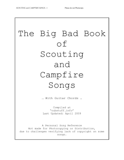 The Big Bad Book of Scouting and