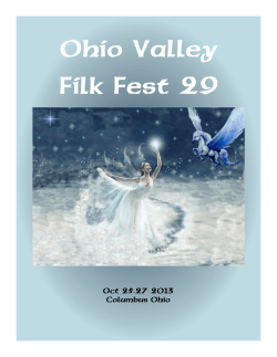 Ohio Valley Filk Fest 29 Oct 25 27 2013