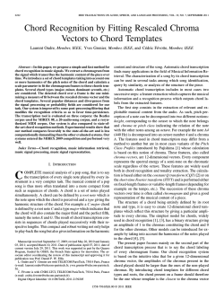 Chord Recognition by Fitting Rescaled Chroma Vectors to Chord Templates