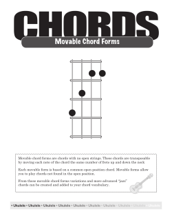 CHORDS Title Movable Chord Forms