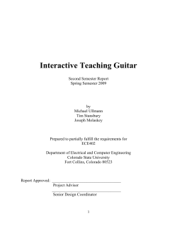 Interactive Teaching Guitar