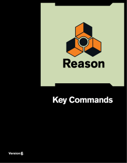 Key Commands 6 Version