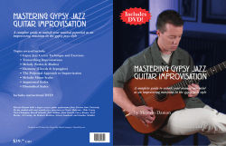 Mastering Gypsy Jazz Guitar Improvisation Includes DVD!