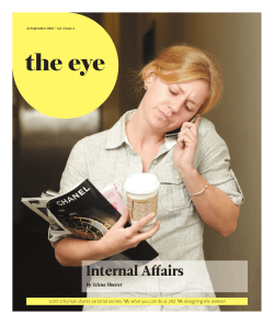 the eye Internal Aﬀ airs by Yelena Shuster the women