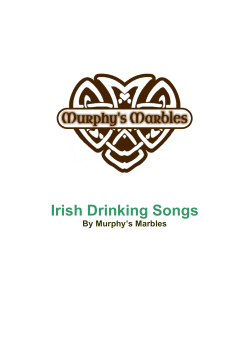 Irish Drinking Songs  By Murphy’s Marbles