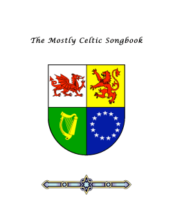 The Mostly Celtic Songbook