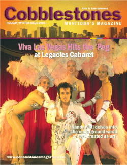 Viva Las Vegas Hits the ‛Peg  at Legacies Cabaret
