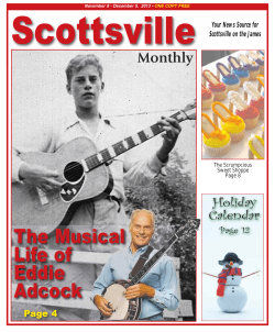 Scottsville The Musical Life of Eddie