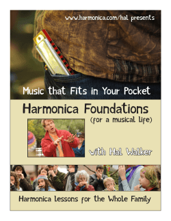 Harmonica Foundations Music that Fits in Your Pocket with Hal Walker