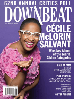 AUGUST 2014 U.K. &pound;3.50 DOWNBEAT.COM