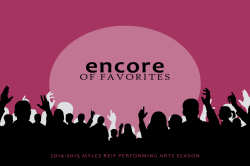encore OF FAVORITES