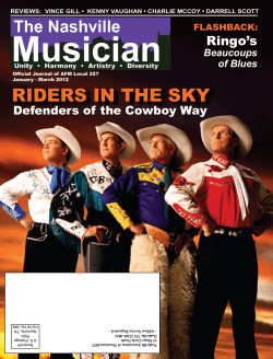 RIDERS IN THE SKY Ringo’s Defenders of the Cowboy Way Beaucoups