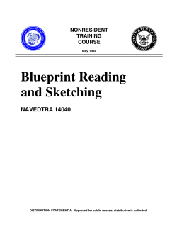Blueprint Reading and Sketching NAVEDTRA 14040