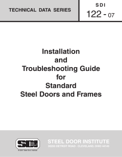 122 - Installation and Troubleshooting Guide