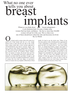 breast implants What no one ever tells you about