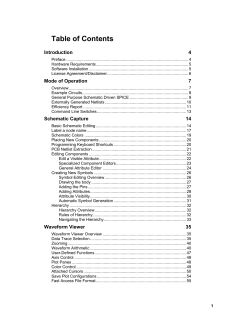 Table of Contents Introduction 4
