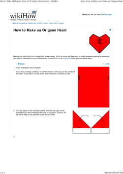 How to Make an Origami Heart in 14 Steps (with...