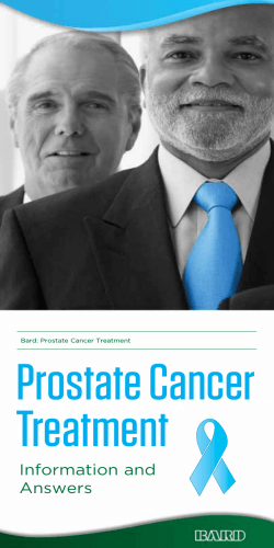 Prostate Cancer Treatment Pelvic Organ Prolapse