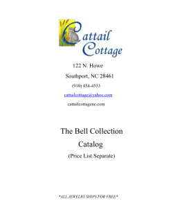 The Bell Collection Catalog  122 N. Howe