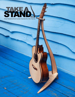 Fine Handcra ed Guitar Stands for the Home ft
