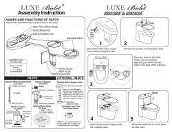 Bidet LUXE
