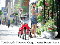 Your Bicycle Trailer &amp; Cargo Carrier Buyers Guide