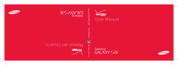 User Manual Manual del Usuario