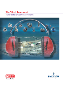 The Silent Treatment Fisher Solutions to Noise Problems ®