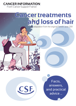 Cancer treatments and loss of hair Facts, answers,