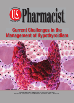 Current Challenges in the Management of Hypothyroidism Sup 2