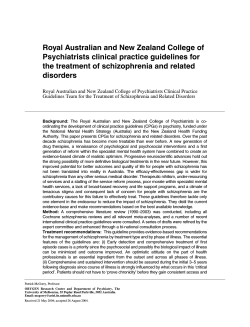 Royal Australian and New Zealand College of
