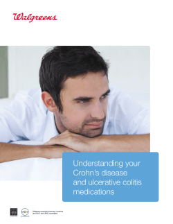 Understanding your Crohn’s disease and ulcerative colitis medications