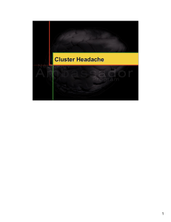 Cluster Headache 1