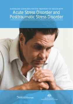 Acute  Stress  Disorder  and