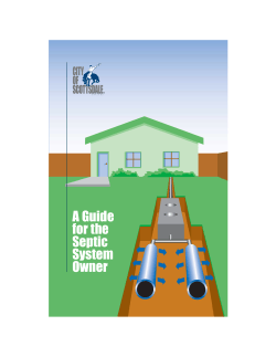 A Guide for the Septic System