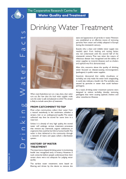 Drinking Water Treatment