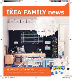iKea family news Be first with the latest June 2014