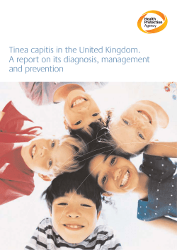 Tinea capitis in the United Kingdom. and prevention