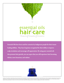 hair care &amp; essential oils
