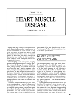 HEART MUSCLE DISEASE FORRESTER A LEE, M D