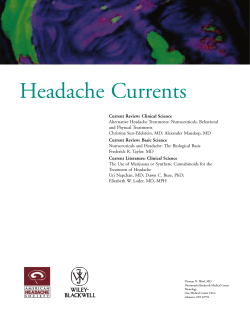 Headache Currents