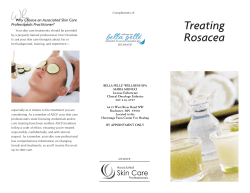 Treating Rosacea Why Why Choose an Associated Skin Care