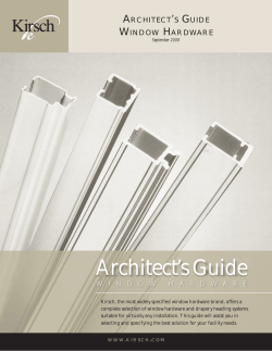 Architect’s Guide A G ’