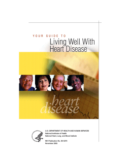 Living Well Wi t h H e a rt Disease