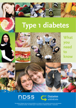 Type 1 diabetes What you need