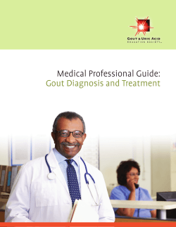 Medical Professional Guide: Gout Diagnosis and Treatment