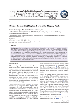 Diaper Dermatitis (Napkin Dermatitis, Nappy Rash) Review