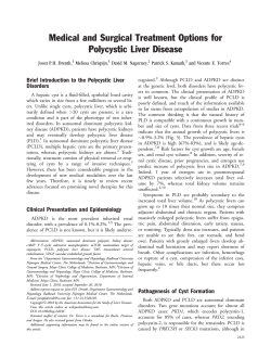 Medical and Surgical Treatment Options for Polycystic Liver Disease Disorders