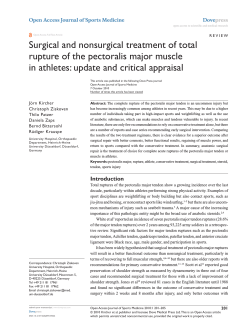 Surgical and nonsurgical treatment of total