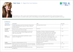 Hair Care | Elegant Hair Care Solutions